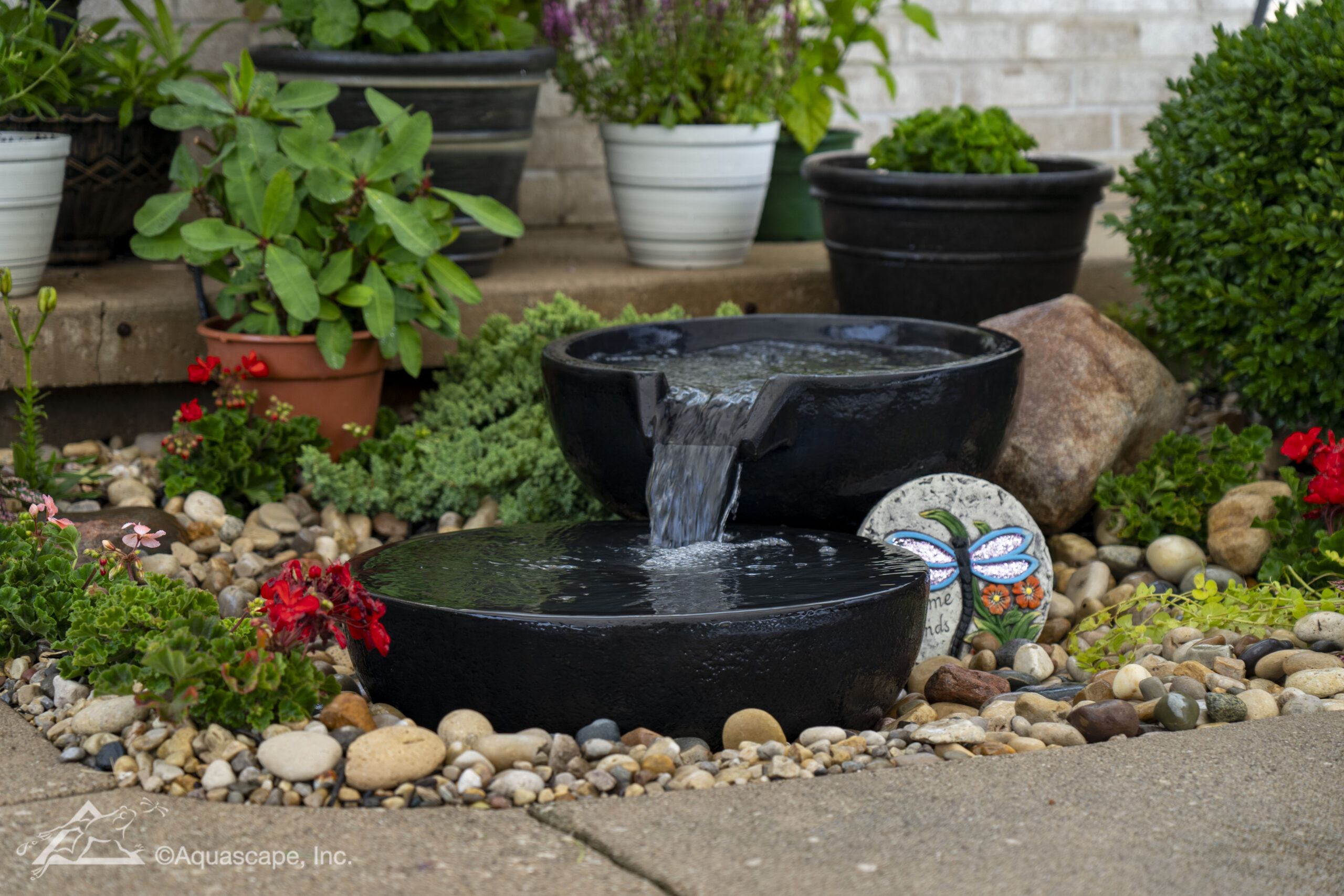 Custom koi pond installation in Tyler, Texas
