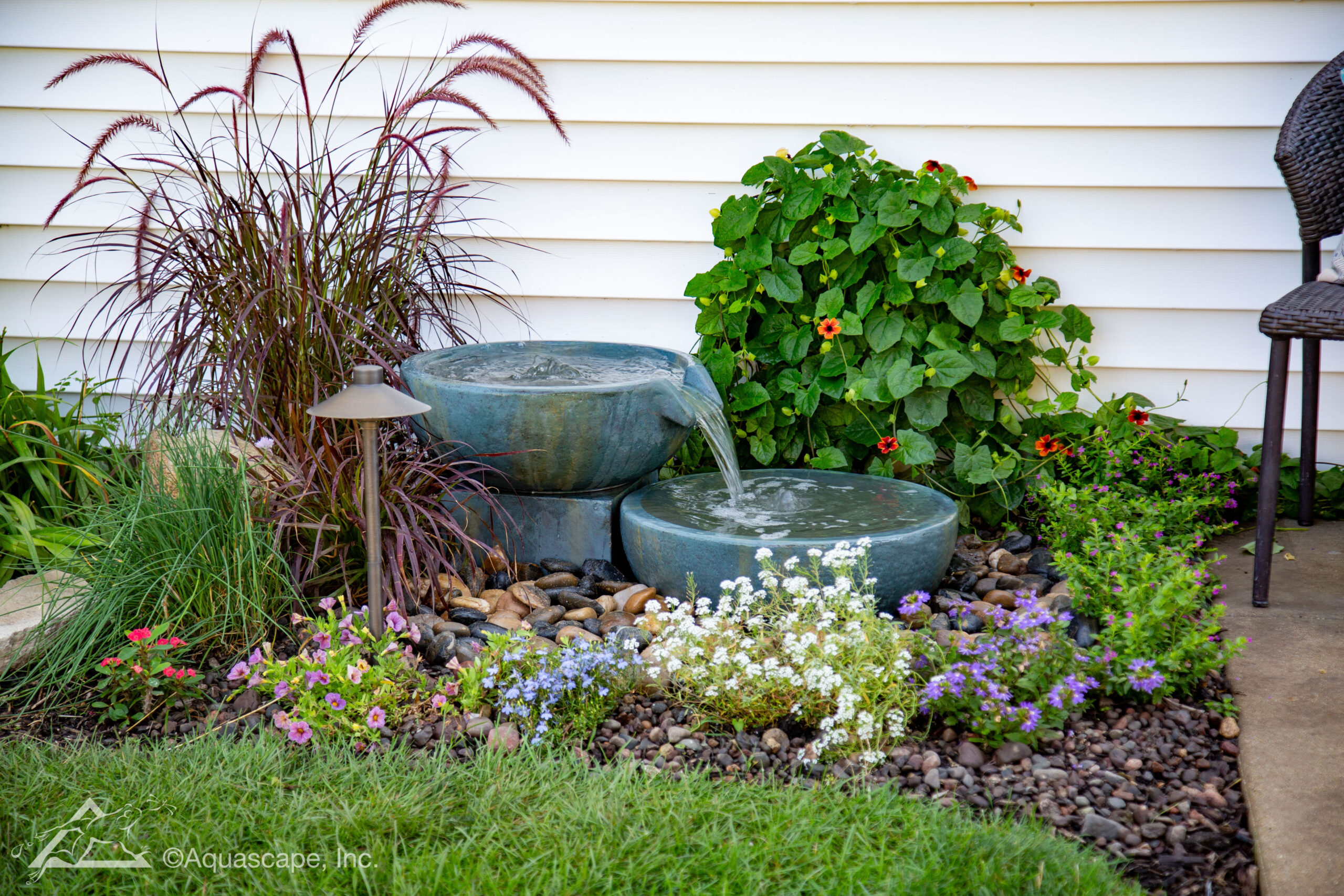 Custom koi pond installation in Tyler, Texas